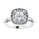 Engagement Ring Mounting variant--Round variant--2CT variant--14K-yellow-gold
