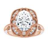 Engagement Ring Mounting/2-CT variant--.5CT variant--Asscher variant--.5CT variant--14K-yellow-gold