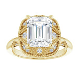 Engagement Ring Mounting/2-CT variant--.5CT variant--Marquise variant--.5CT variant--14K-white-gold