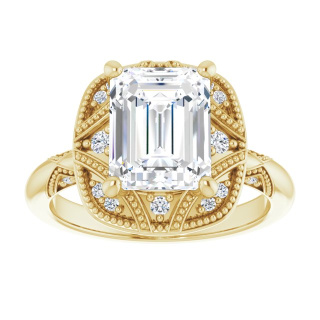Engagement Ring Mounting/2-CT variant--.5CT variant--Marquise variant--.5CT variant--14K-white-gold