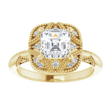 Engagement Ring Mounting/2-CT variant--.5CT variant--Cushion variant--.5CT variant--14K-white-gold