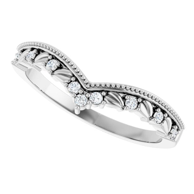 White Gold Caprese Diamond Ring variant--14K-white-gold variant--Platinum