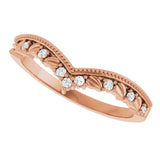 Rose Gold Caprese Diamond Ring variant--14K-rose-gold