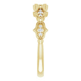 Yellow Gold Diamond Anniversary Band variant--14K-yellow-gold