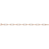 Diamond link bracelet in 14K rose gold with lab-created diamonds variant--14K-rose-gold variant--Diamond-Lab variant--Diamond-Nat