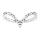  Deep V Diamond Ring