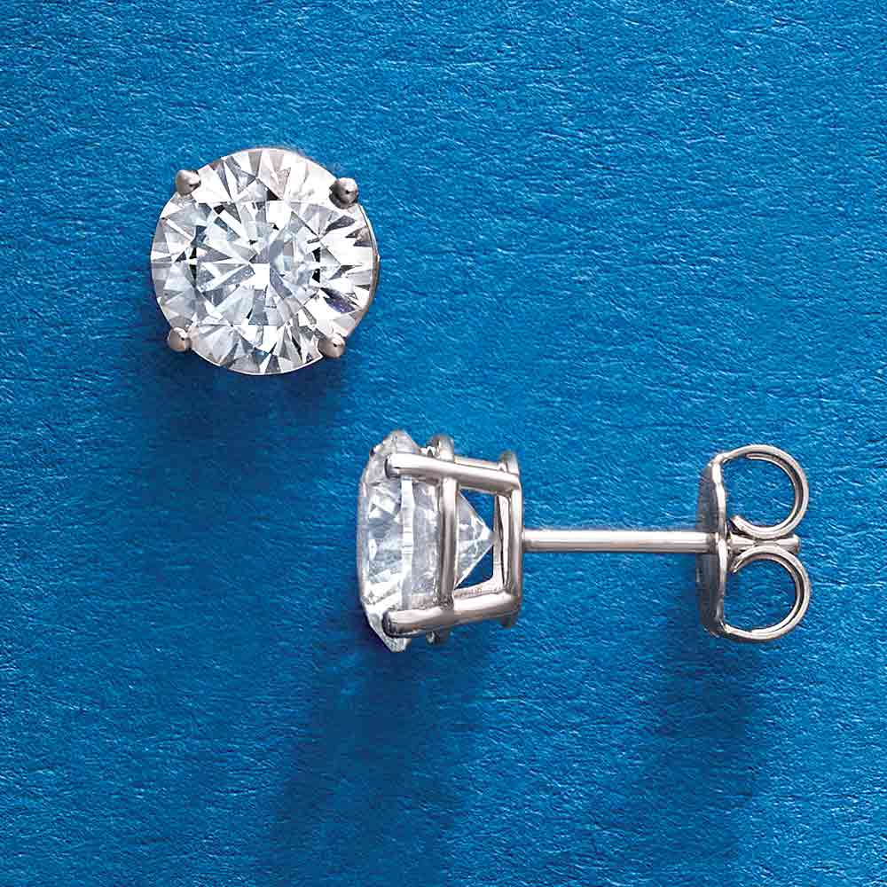 minimalist diamond studs gift-ready packaging
