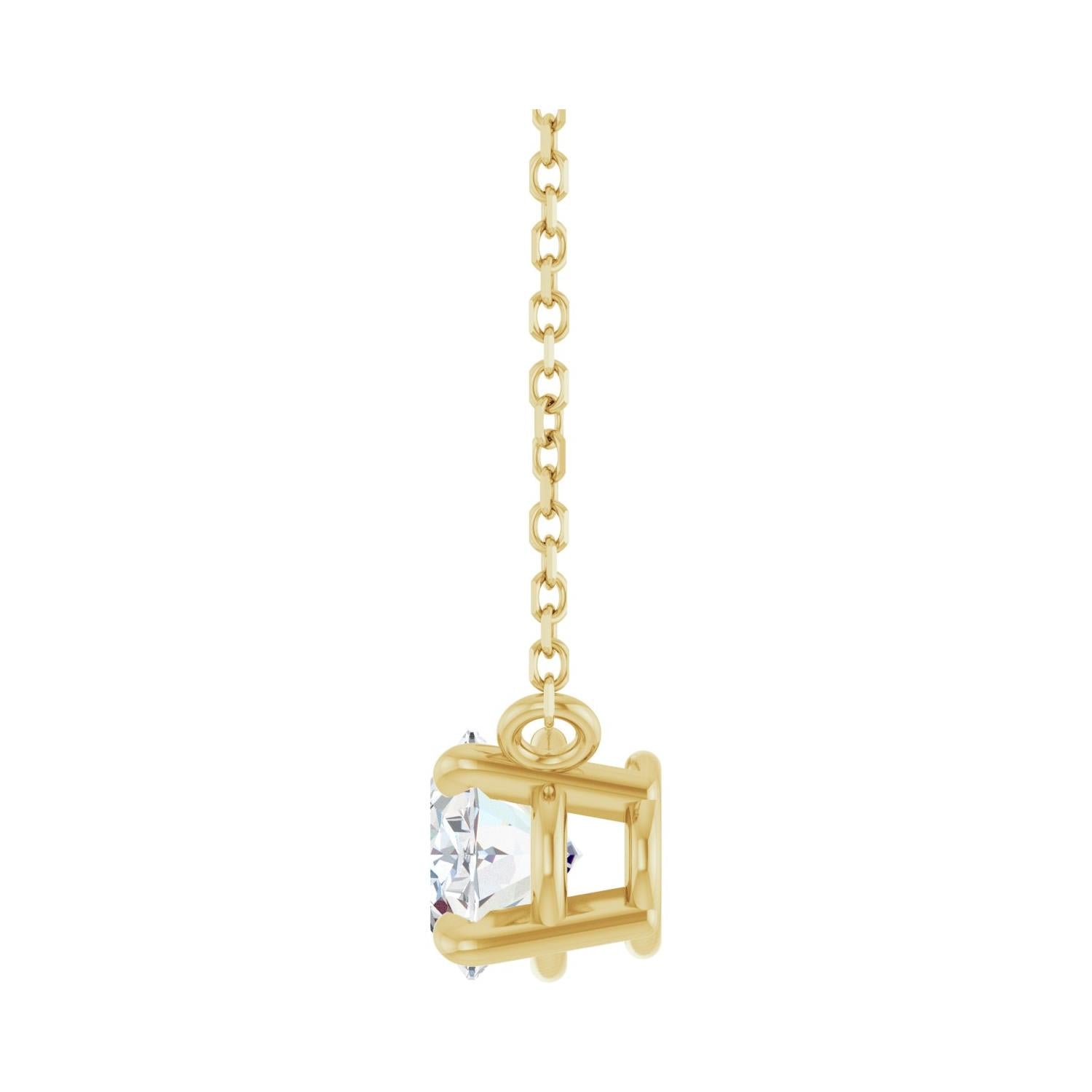 Birthstone necklaces shown in serveral different stones