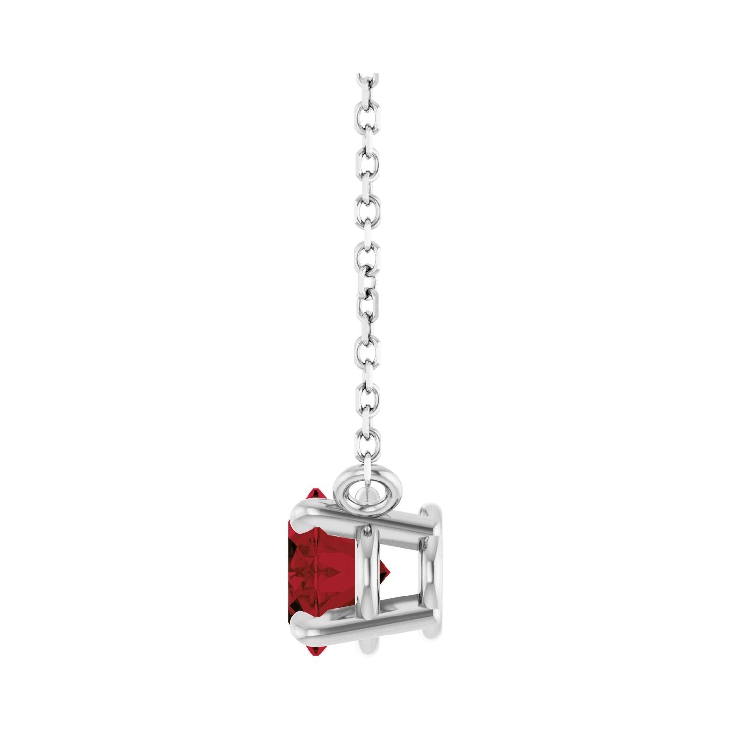 East West Oval Necklace in 