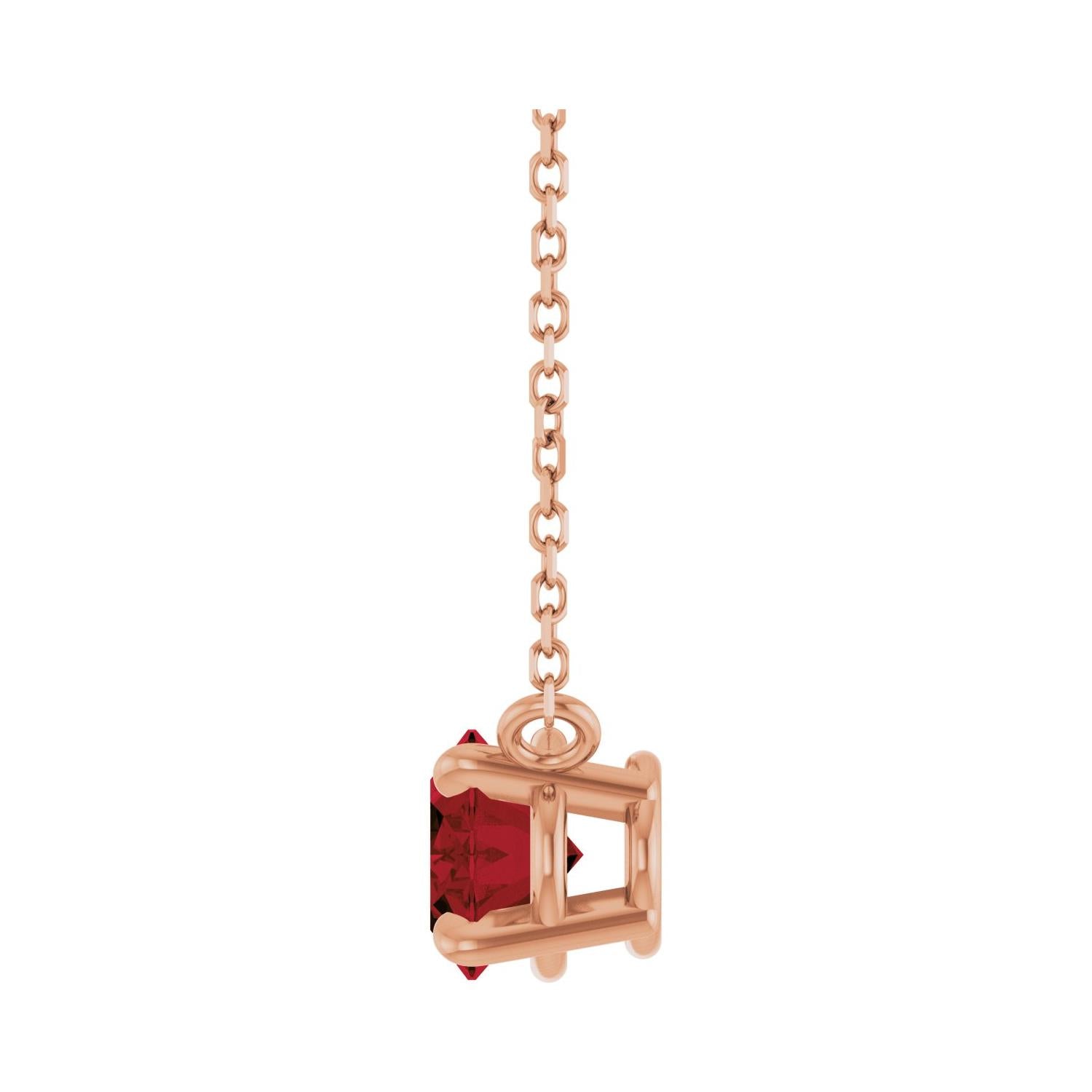 East West Oval Necklace in 