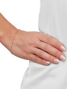  Enamel Bead Chain Necklace Fun Beaded Colorful Chain