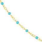 Enamel Bead Chain Necklace Fun Beaded Colorful Chain