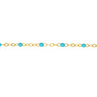  Enamel Bead Chain Necklace Fun Beaded Colorful Chain