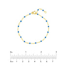  Enamel Bead Chain Necklace Fun Beaded Colorful Chain