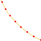  Enamel Bead Chain Necklace Fun Beaded Colorful Chain