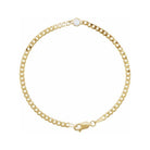 Lab Created Diamond link bracelet in solid gold with 5mm ethically sourced stone