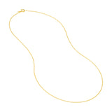 Minimal gold cable chain for everyday wear variant--Gold-fill variant--16in variant--18in variant--20in variant--14K-yellow-gold