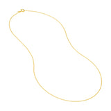 classic cable chain necklace in solid 14k yellow gold variant--14K-yellow-gold variant--16in variant--18in variant--20in