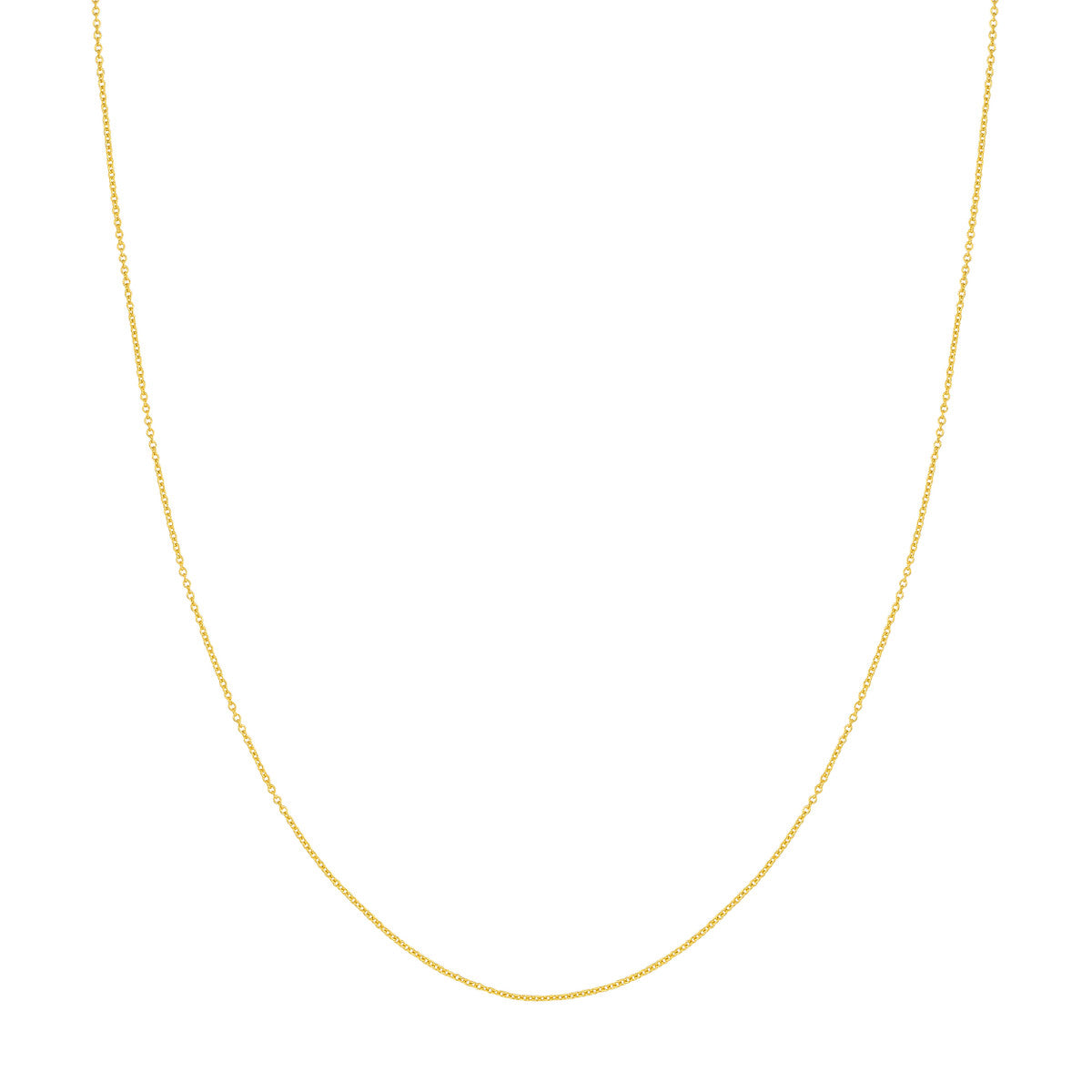 timeless 14k yellow gold cable chain for everyday wear variant--14K-yellow-gold variant--16in variant--18in variant--20in