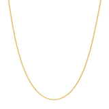 Classic cable chain necklace in gold-fill yellow gold variant--18K-yellow-gold variant--16in variant--18in