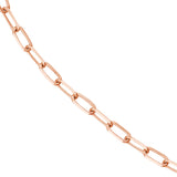 minimalist paper clip chain rose gold close up variant--14K-rose-gold variant--16in variant--18in variant--20in variant--24in
