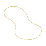 lightweight gold fill whisper paper clip chain yellow gold variant--Gold-fill variant--16in variant--18in variant--20in variant--24in variant--10K-yellow-gold variant--14K-yellow-gold variant--18K-yellow-gold