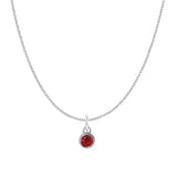 Birthstone Charm Necklace