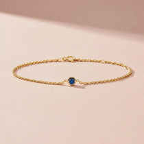 sapphire gemstone bracelet yellow gold variant--Sapphire variant--14K-rose-gold variant--14K-white-gold variant--14K-yellow-gold variant--Sterling-silver