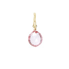 Gift-ready Small Gold-fill Pink Topaz briolette charm USA