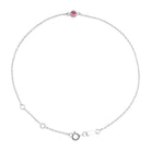 Sterling silver Tourmaline bracelet, Sterling silver Tourmaline birthstone bracelet, Sterling silver Tourmaline gemstone bracelet