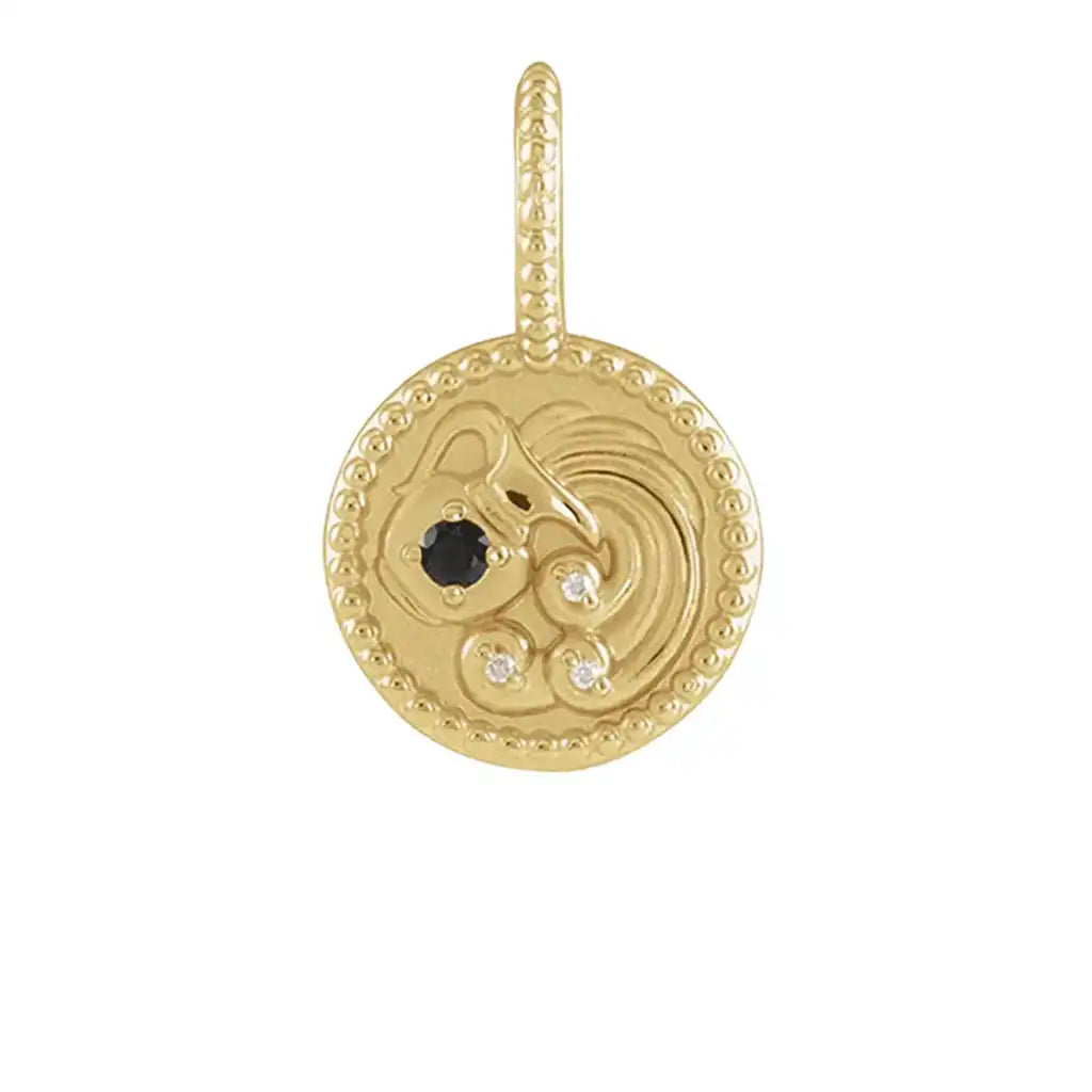 (Jan-20---Feb-18) variant--Aquarius variant--14K-yellow-gold