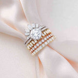 curved diamond wedding band with arabesque design