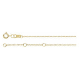 Gold clasp close-up