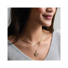 Bezel-Set Birthstone Necklace - erin gallagher