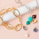  bracelet, gemstone bracelet, birthstone bracelet
