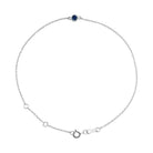  bracelet featuring a bezel-set birthstone creating the most adorable birthstone bracelet