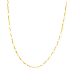 Elongated box chain