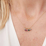 Gift Ready Birthstone Charm for Milestone gift variant--14K-rose-gold