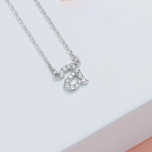 Letter G Pendant Necklace in Silver | Kendra Scott