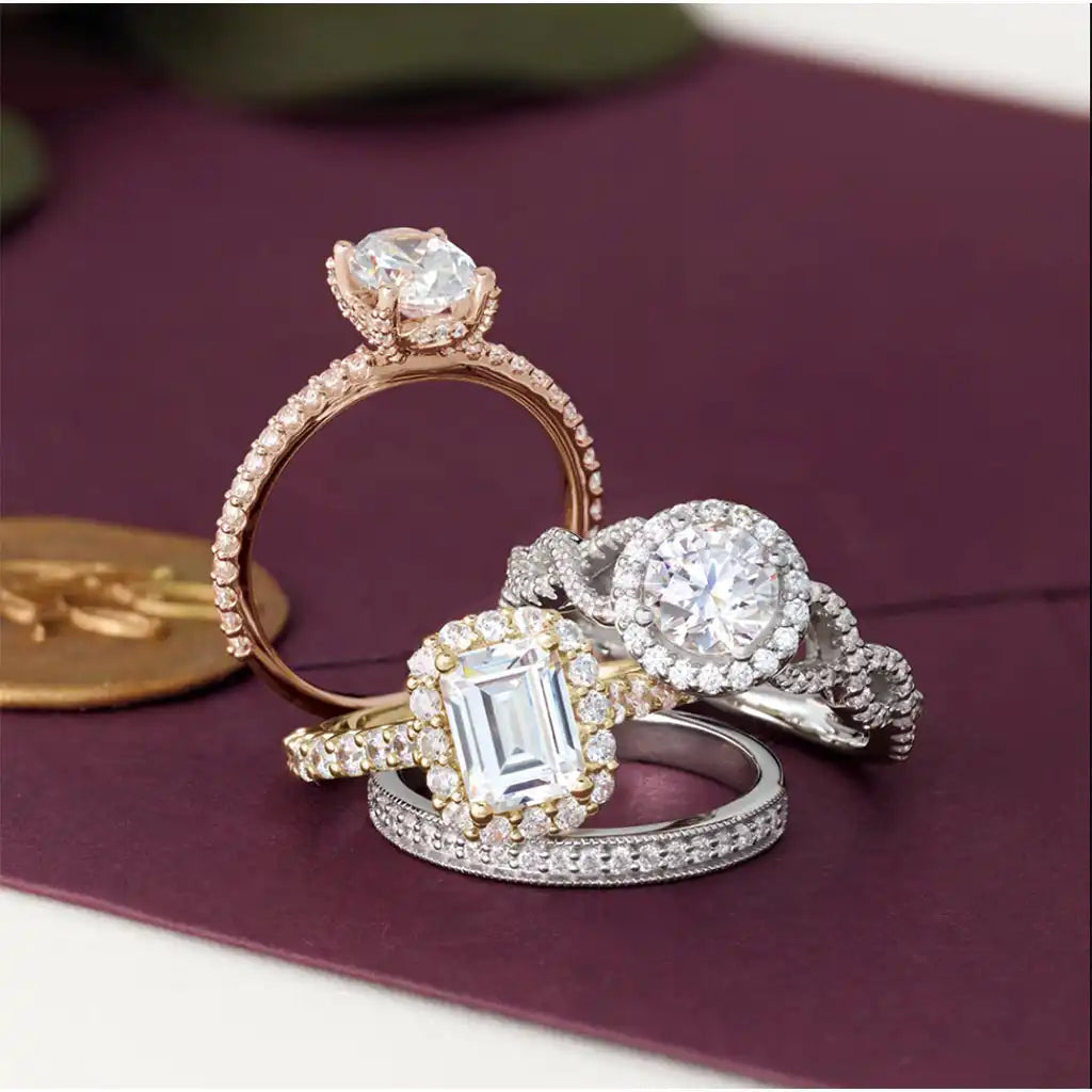 Milgrain Diamond Anniversary Band