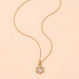 Pave Paw Necklace