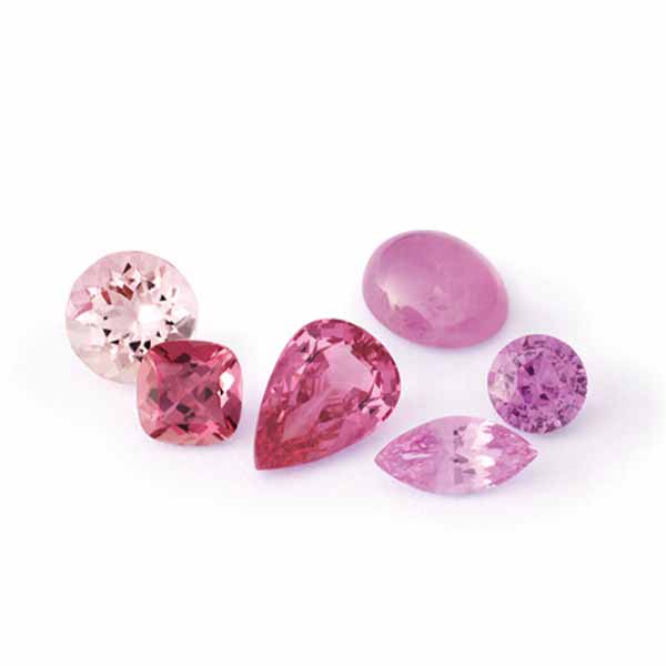 pink topaz jewelry, pink topaz birthstone jewely, october birthstone jewelry