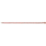 Ruby tennis bracelet with secure box clasp rose gold variant--14K-rose-gold