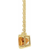 Side angle showing citrine’s glow in prong setting variant-14K-yellow-gold variant-14K-white-gold variant-14K-rose-gold variant-Sterling-silver