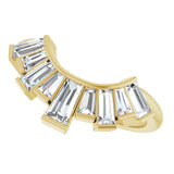 Clean modern baguette diamond ring variant--14K-yellow-gold variant--Diamond-Lab variant--Diamond-Nat