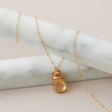 Custom gemstone necklace, design your own