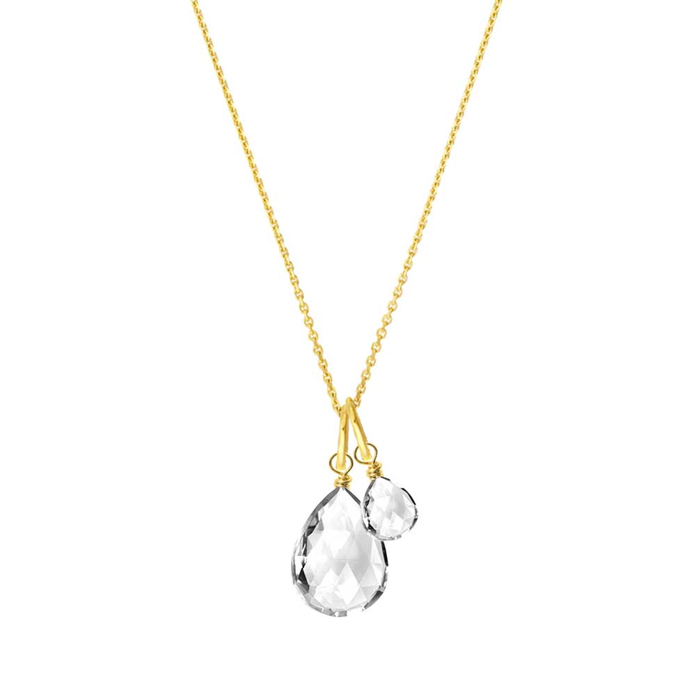 Gold chain necklace base