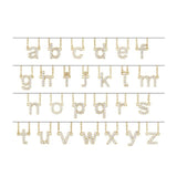 diamond lowercase initial necklace, initial necklace, diamond initial necklace 14K rose gold L initial charm variant--L variant--14K-yellow-gold variant--14K-white-gold variant--14K-rose-gold
