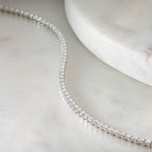 11 3/4 CT Diamond Baguette Tennis Necklace - erin gallagher