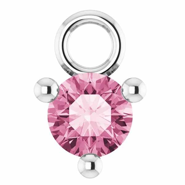 3mm Birthstone Prong Charm - erin gallagher